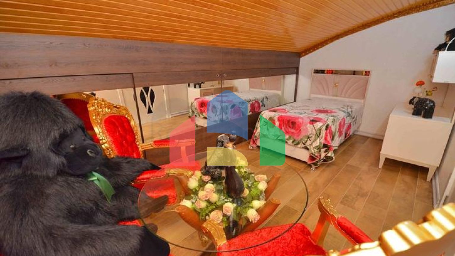 Виллы класса люкс , планировки 5+2 в микрорайоне Сарысу - Анталия