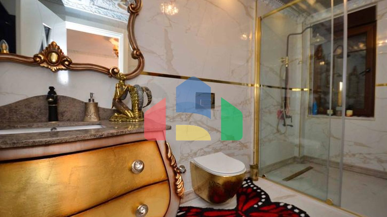 Виллы класса люкс , планировки 5+2 в микрорайоне Сарысу - Анталия