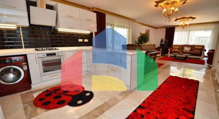 Виллы класса люкс , планировки 5+2 в микрорайоне Сарысу - Анталия