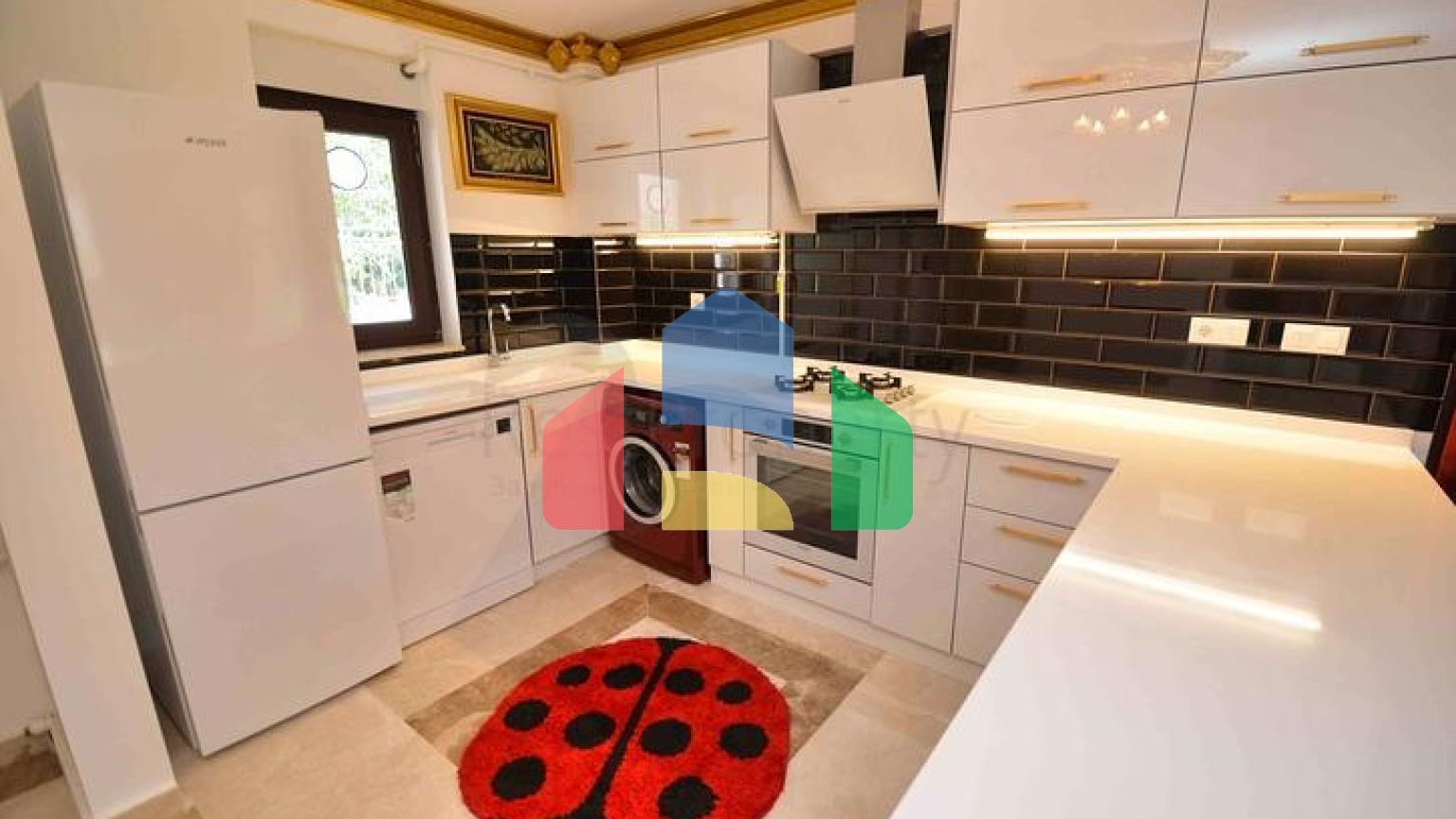 Виллы класса люкс , планировки 5+2 в микрорайоне Сарысу - Анталия