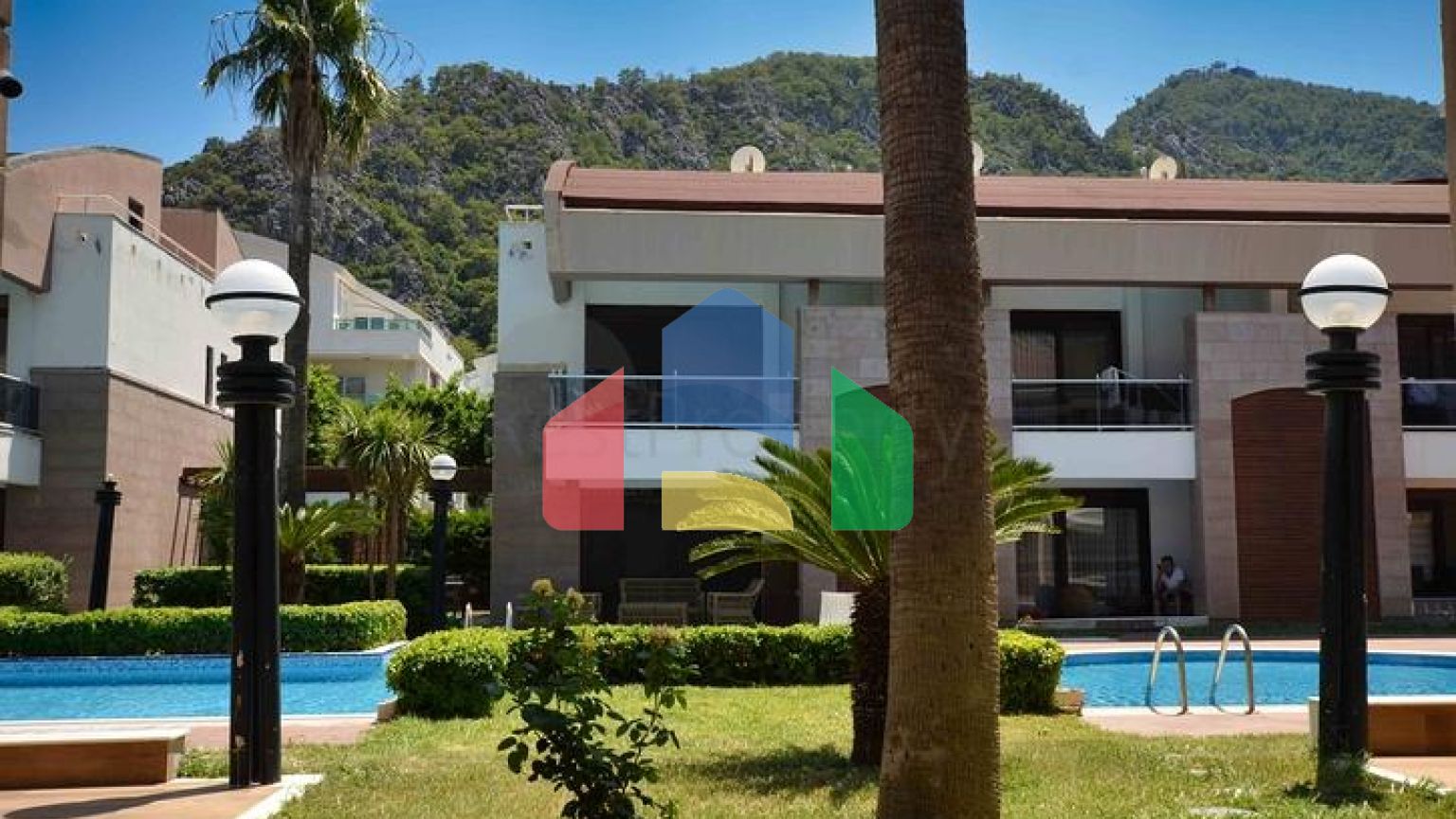 Виллы класса люкс , планировки 5+2 в микрорайоне Сарысу - Анталия