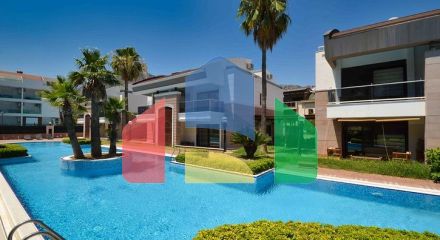 Виллы класса люкс , планировки 5+2 в микрорайоне Сарысу - Анталия