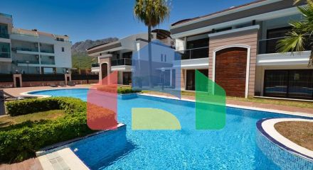 Виллы класса люкс , планировки 5+2 в микрорайоне Сарысу - Анталия