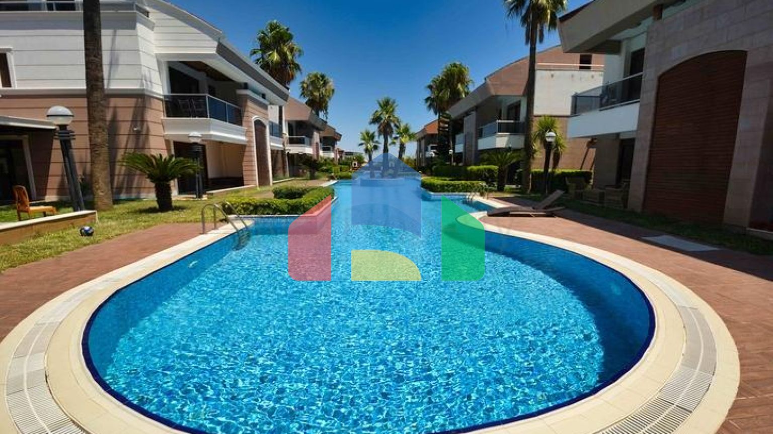 Виллы класса люкс , планировки 5+2 в микрорайоне Сарысу - Анталия