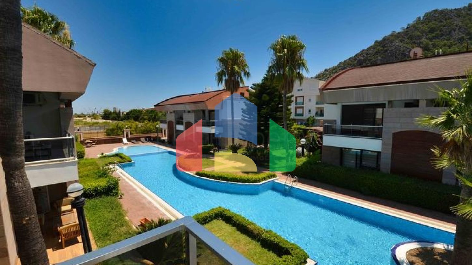 Виллы класса люкс , планировки 5+2 в микрорайоне Сарысу - Анталия