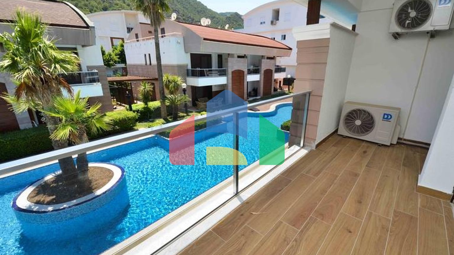 Виллы класса люкс , планировки 5+2 в микрорайоне Сарысу - Анталия