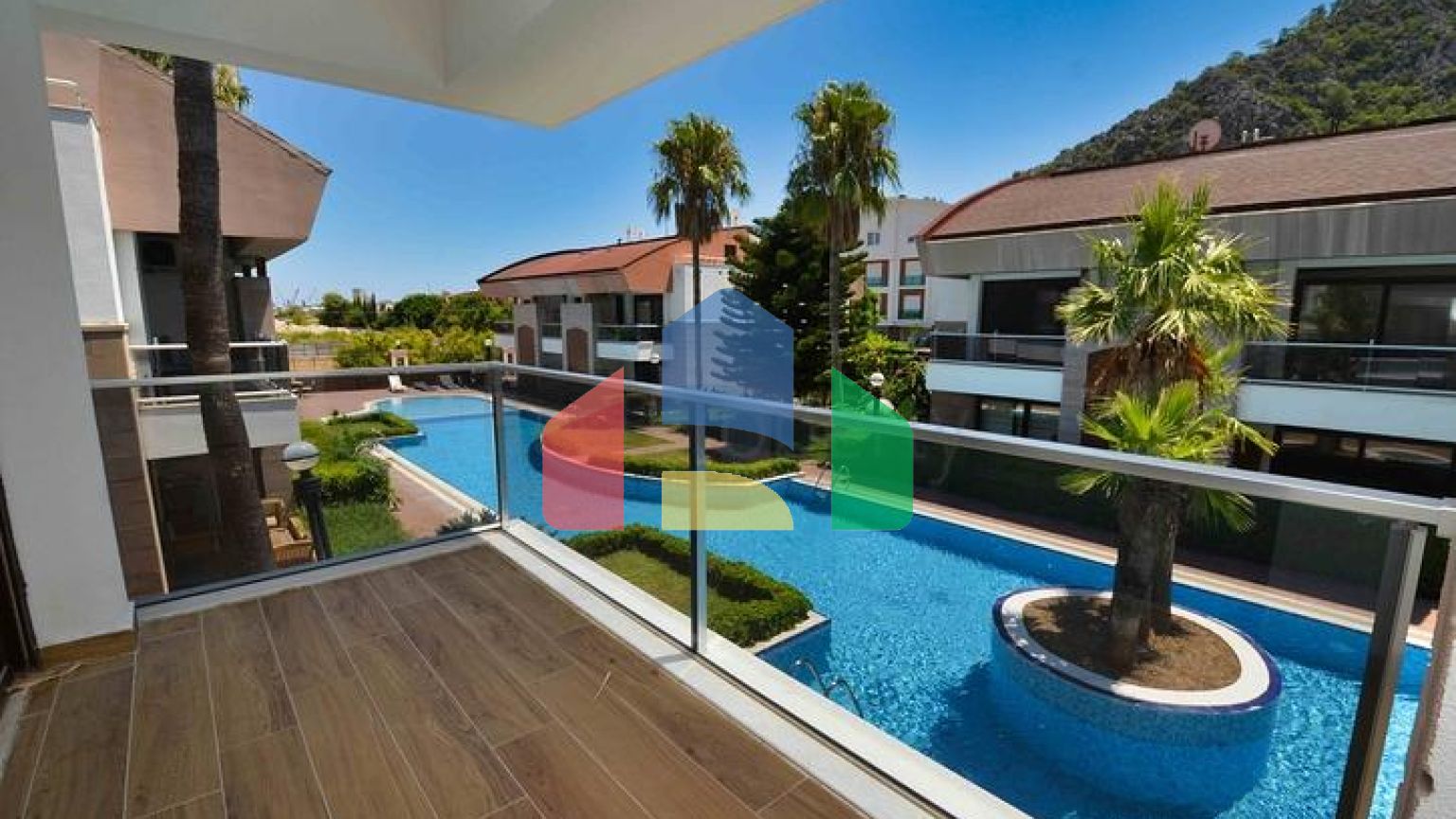 Виллы класса люкс , планировки 5+2 в микрорайоне Сарысу - Анталия