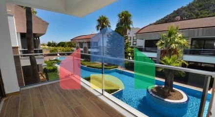 Виллы класса люкс , планировки 5+2 в микрорайоне Сарысу - Анталия