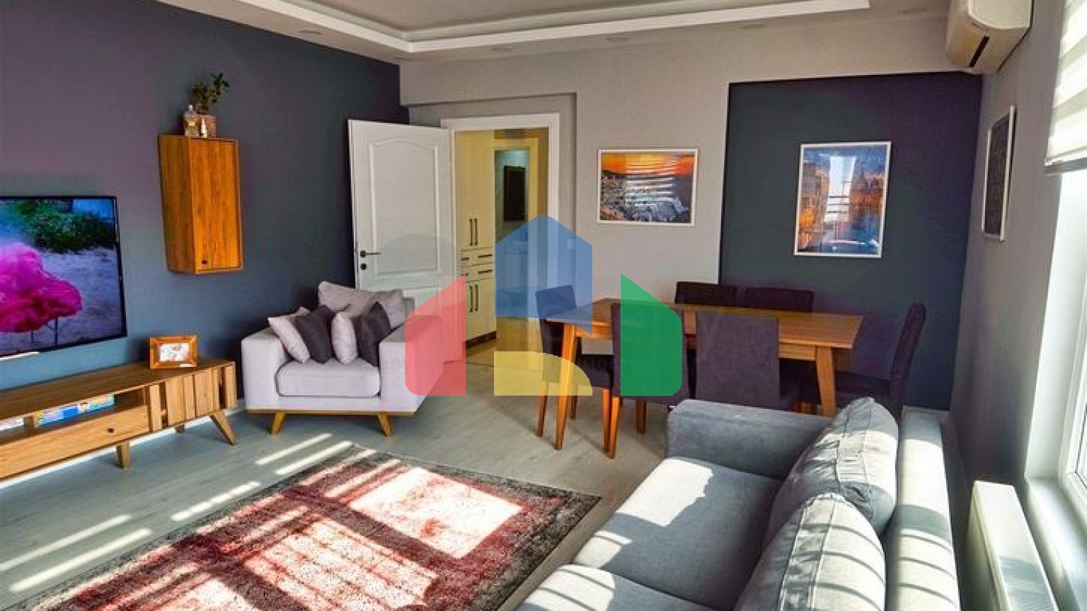 Простора квартира планування 3 + 1 в мікрорайоні Хурма - Анталія