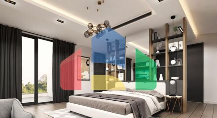 Вилла планировки 5+2 в микрорайоне Моллаюсуф - Анталия