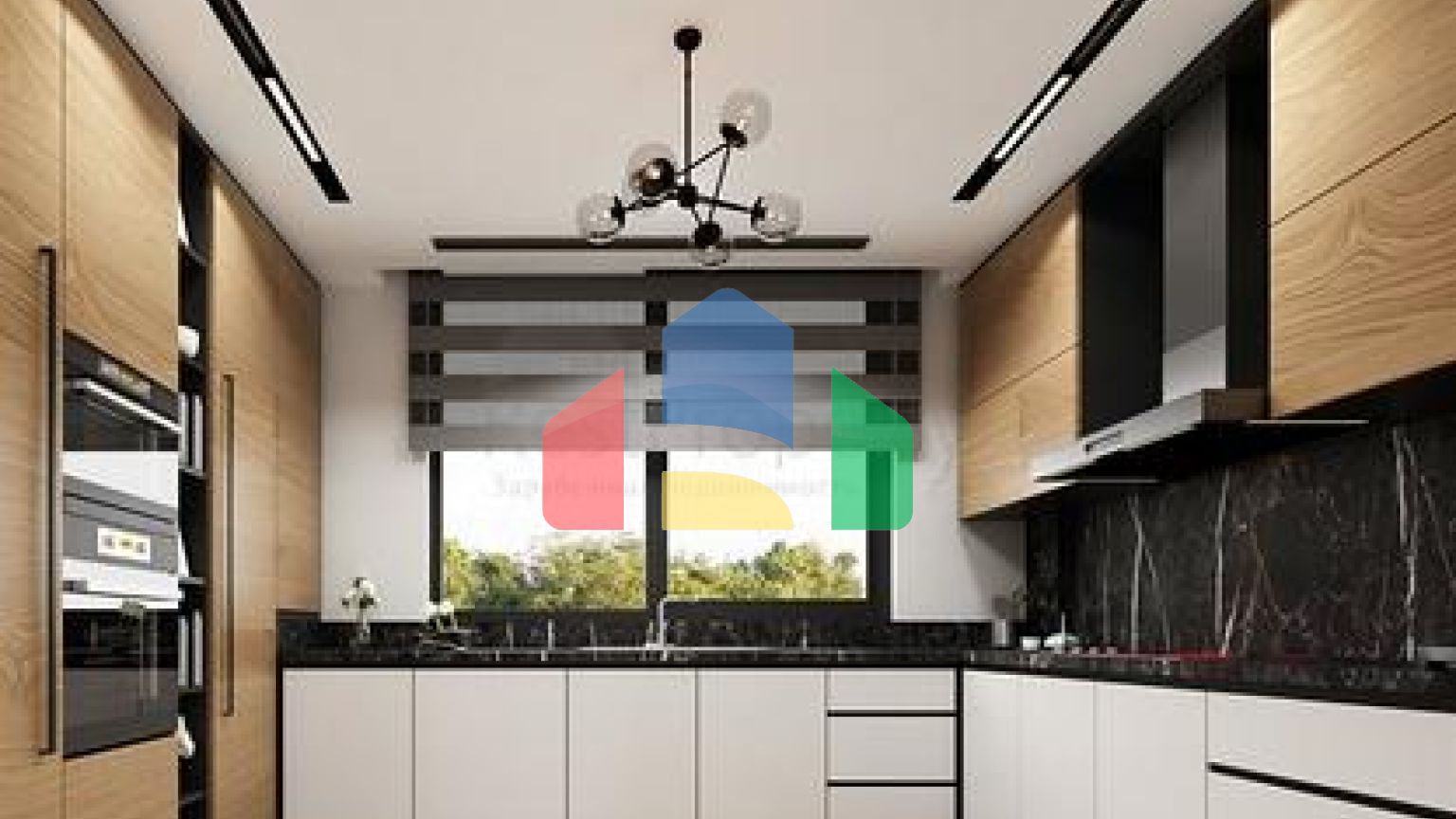 Вилла планировки 5+2 в микрорайоне Моллаюсуф - Анталия