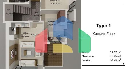 Виллы в микрорайоне Хаджисекилер - Анталия
