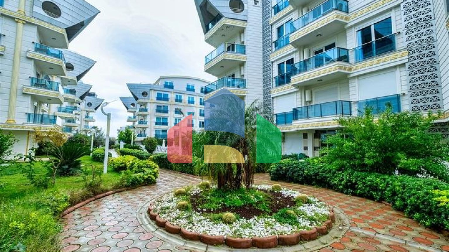 Квартиры планировки 2+1 в микрорайоне Хурма - Анталия