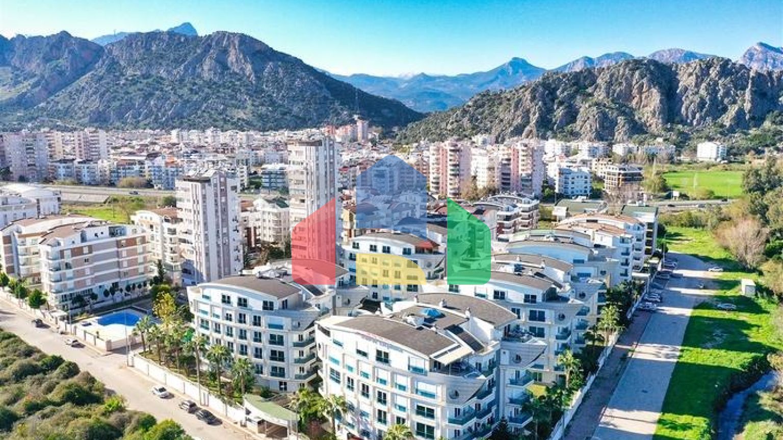 Квартиры планировки 2+1 в микрорайоне Хурма - Анталия