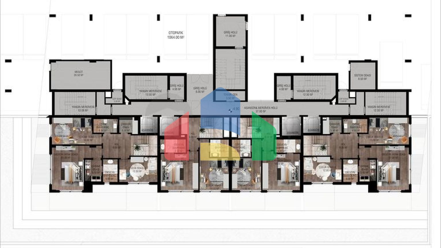 Офф-план проект в районі Унжали Коньяалти Анталія