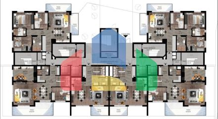 Офф-план проект в районі Унжали Коньяалти Анталія