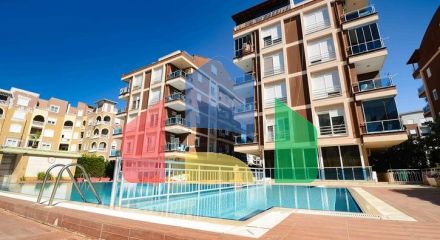 1+1 and 2+1 apartments in the Persimmon - Antalya neighborhood