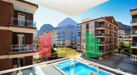 Квартири планування 1 + 1 і 2 + 1 в мікрорайоні Хурма - Анталія