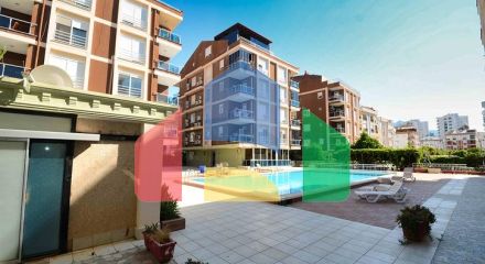 Квартири планування 1 + 1 і 2 + 1 в мікрорайоні Хурма - Анталія