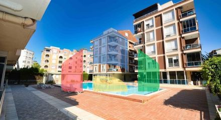 Квартири планування 1 + 1 і 2 + 1 в мікрорайоні Хурма - Анталія