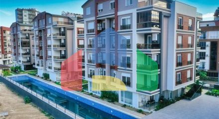 Квартира планування 1 + 1 в мікрорайоні Хурма - Анталія