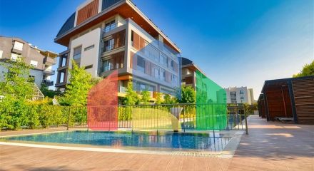 Квартира планування 4 + 1 в мікрорайоні Унджали - Анталія