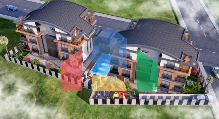 Квартиры планировки 1+1 и 2+1 в районе Кушкаваги - Анталия