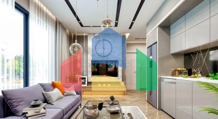 Квартиры планировки 1+1 и 2+1 в районе Кушкаваги - Анталия