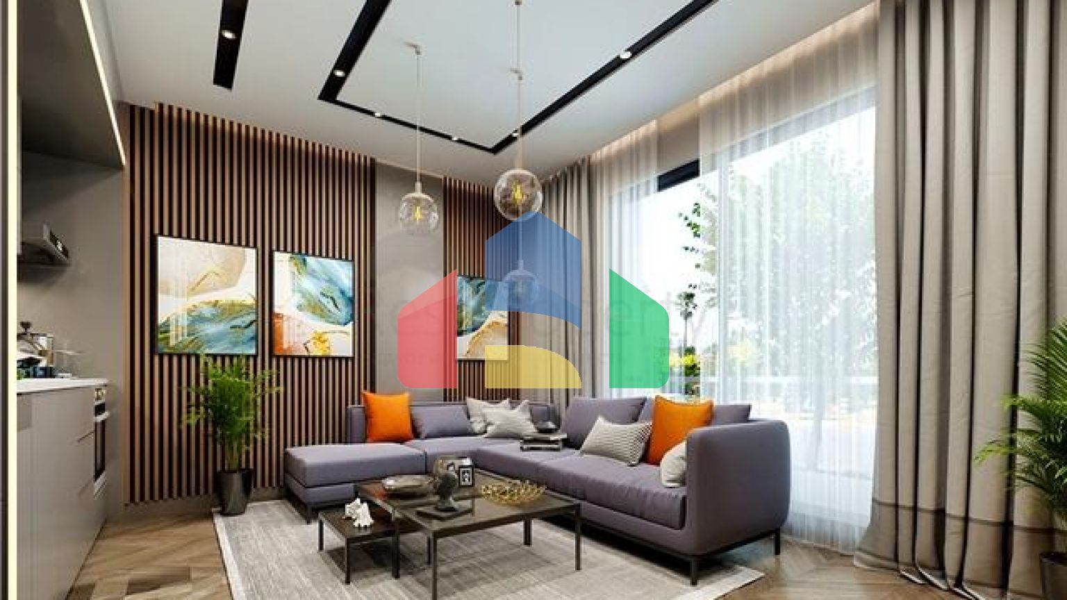 Квартири планування 1 + 1 і 2 + 1 в районі Кушкаваги - Анталія