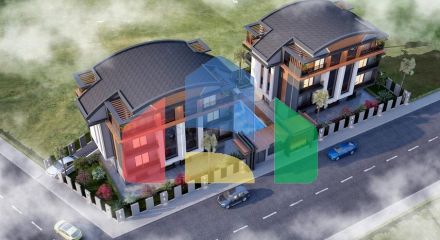 Квартири планування 1 + 1 і 2 + 1 в районі Кушкаваги - Анталія