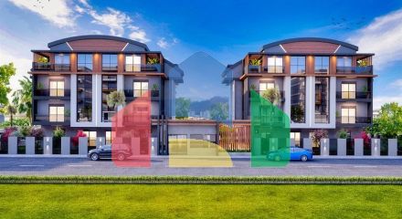 Квартири планування 1 + 1 і 2 + 1 в районі Кушкаваги - Анталія