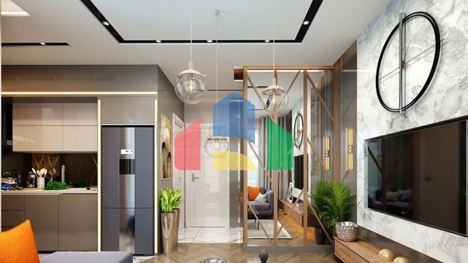 Квартири планування 1 + 1 і 2 + 1 в районі Кушкаваги - Анталія