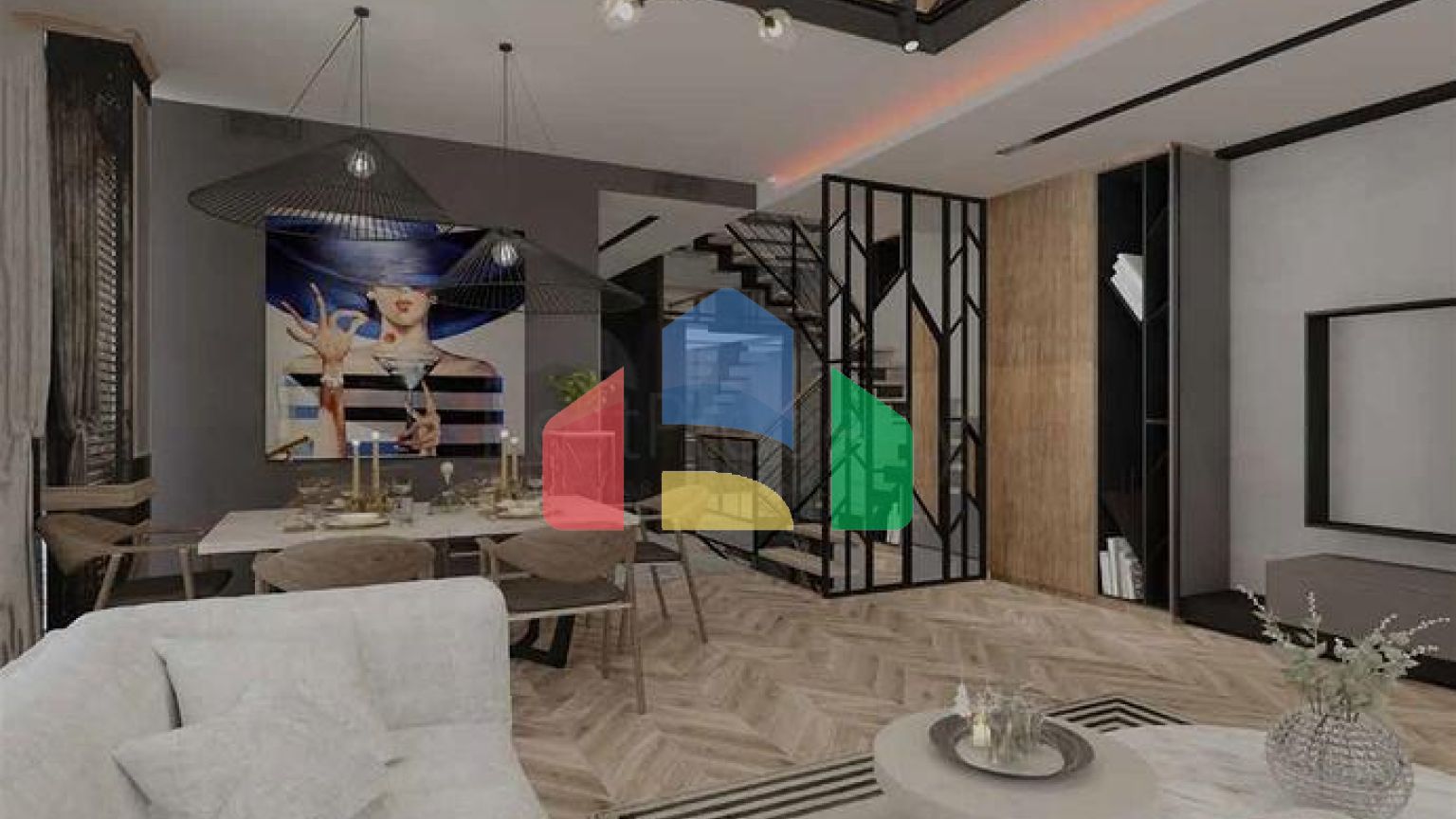 Розкішні вілли 6 + 1 в межах міста Анталії