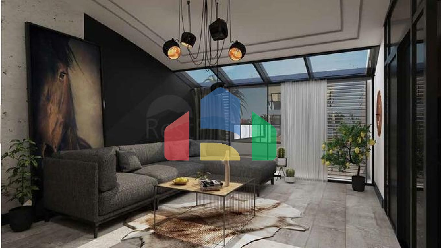 Розкішні вілли 6 + 1 в межах міста Анталії