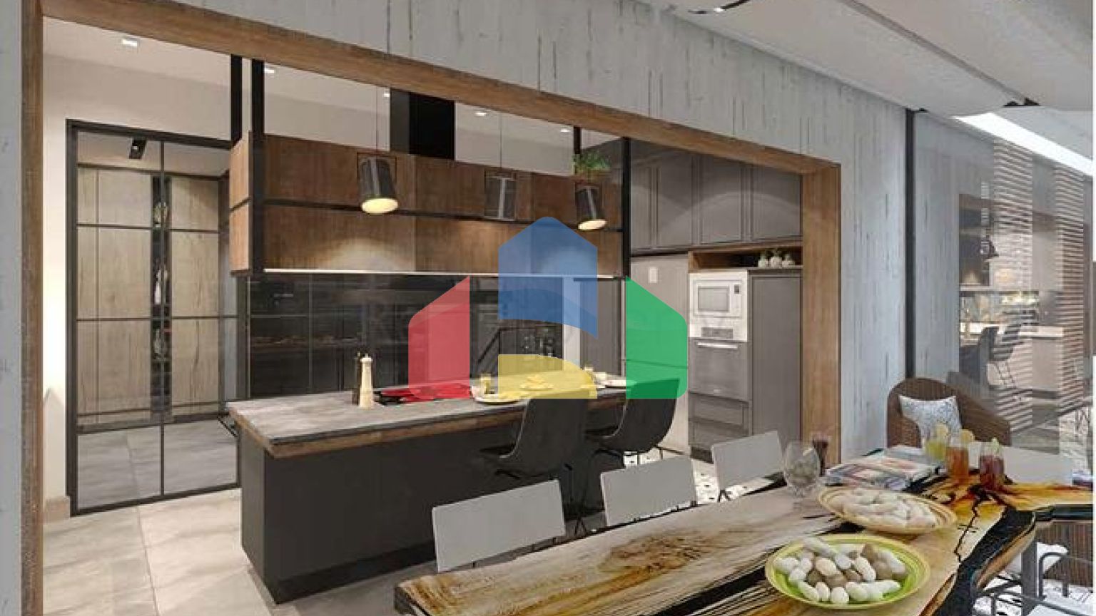 Розкішні вілли 6 + 1 в межах міста Анталії