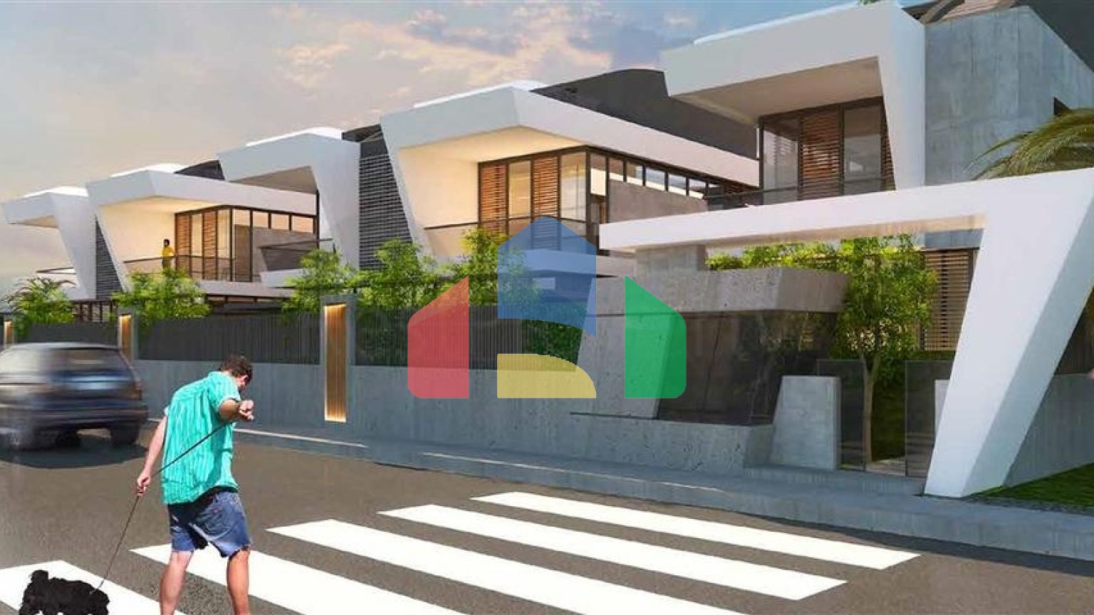 Розкішні вілли 6 + 1 в межах міста Анталії