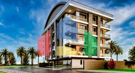 An investment project in the Persimmon - Antalya microdistrict