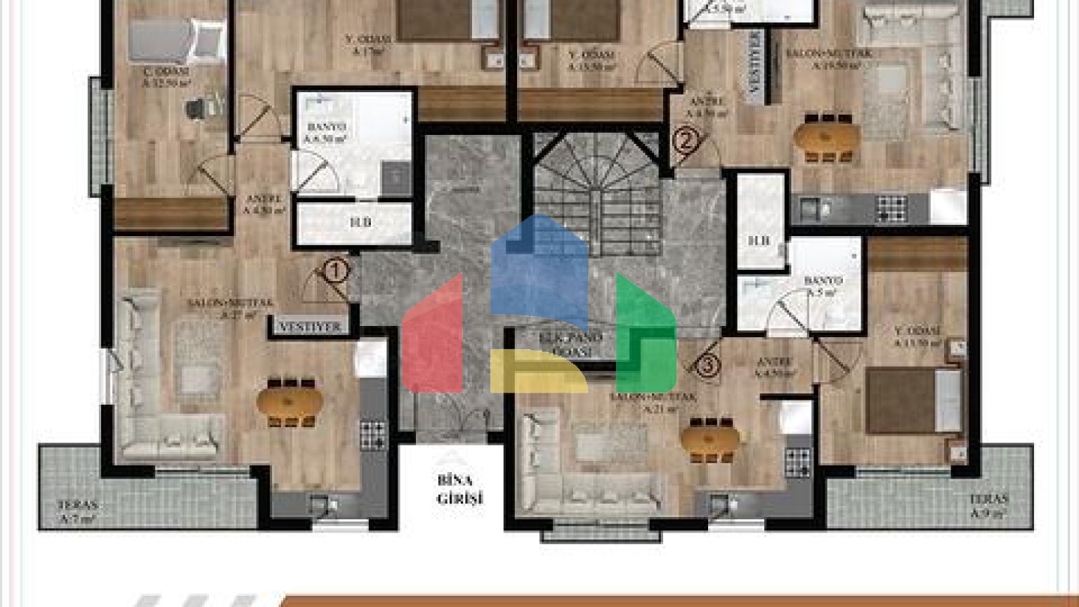 Проект  в районе Коньяалты Анталья