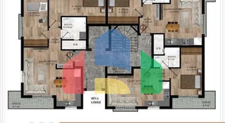 Проект в районе Коньяалты Анталья Проект в районе Коньяалты Анталья