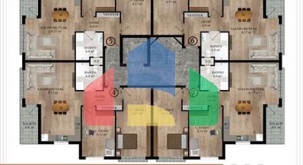 Проект в районе Коньяалты Анталья Проект в районе Коньяалты Анталья