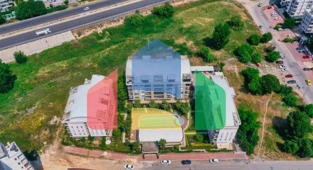 Квартира планування 1 + 1 в мікрорайоні Лиман - Анталія