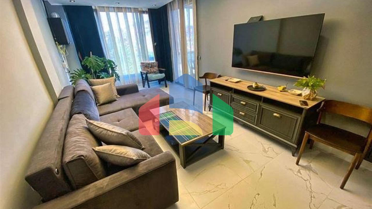 Квартира планування 1 + 1 в мікрорайоні Сарису - Анталія