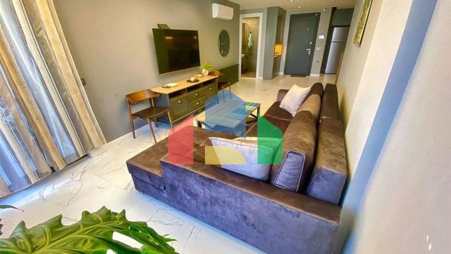 Квартира планування 1 + 1 в мікрорайоні Сарису - Анталія