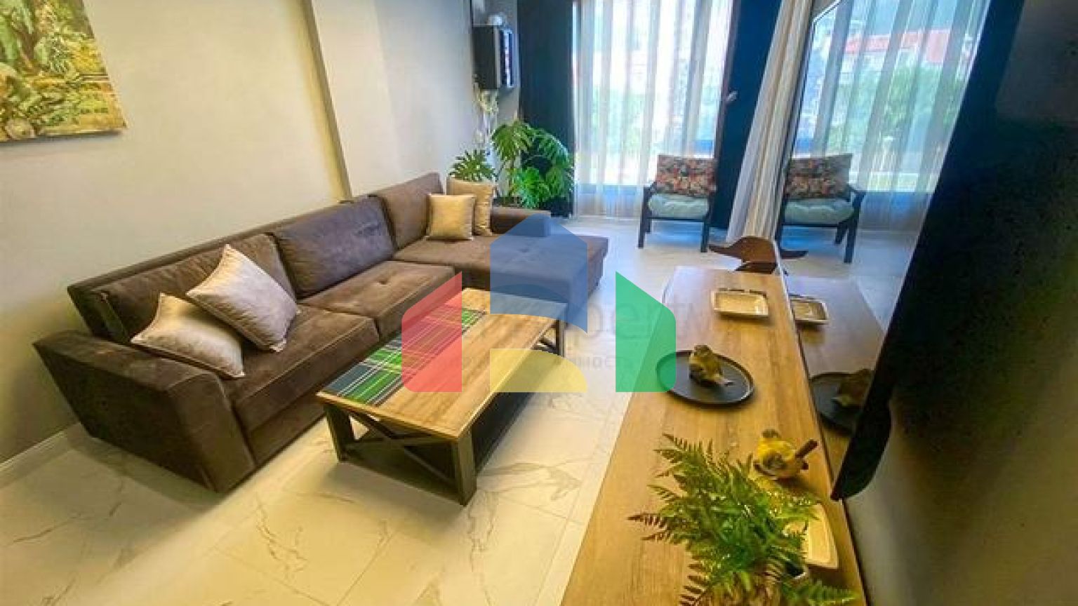 Квартира планування 1 + 1 в мікрорайоні Сарису - Анталія