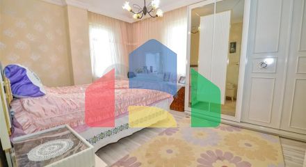 A 3+1 apartment in the Toros - Antalya neighborhood