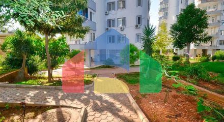 Квартира планування 3 + 1 в мікрорайоні Торос - Анталія