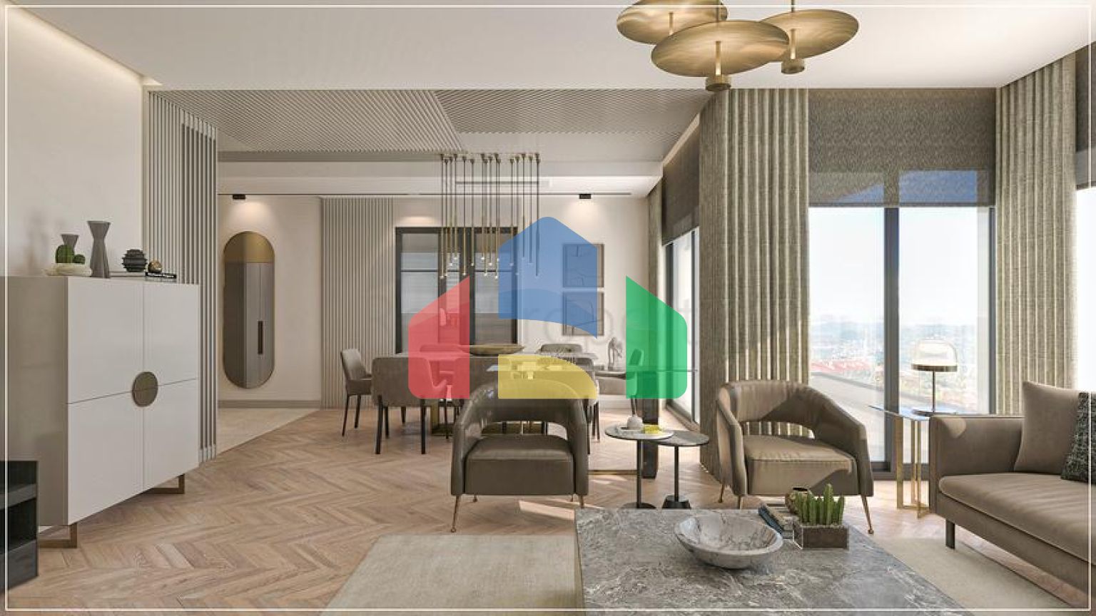 Квартири планування 3 + 1 в районі Унджали - Анталія