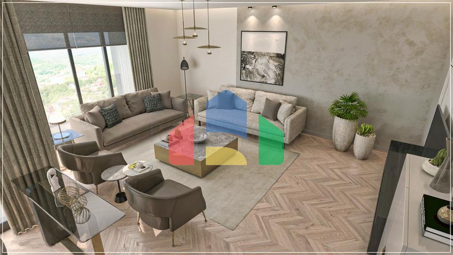 Квартири планування 3 + 1 в районі Унджали - Анталія