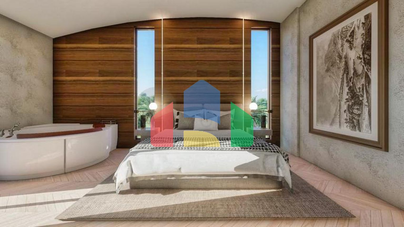 Инвестиционный проект , виллы в районе Моллаюсуф - Коньяалты