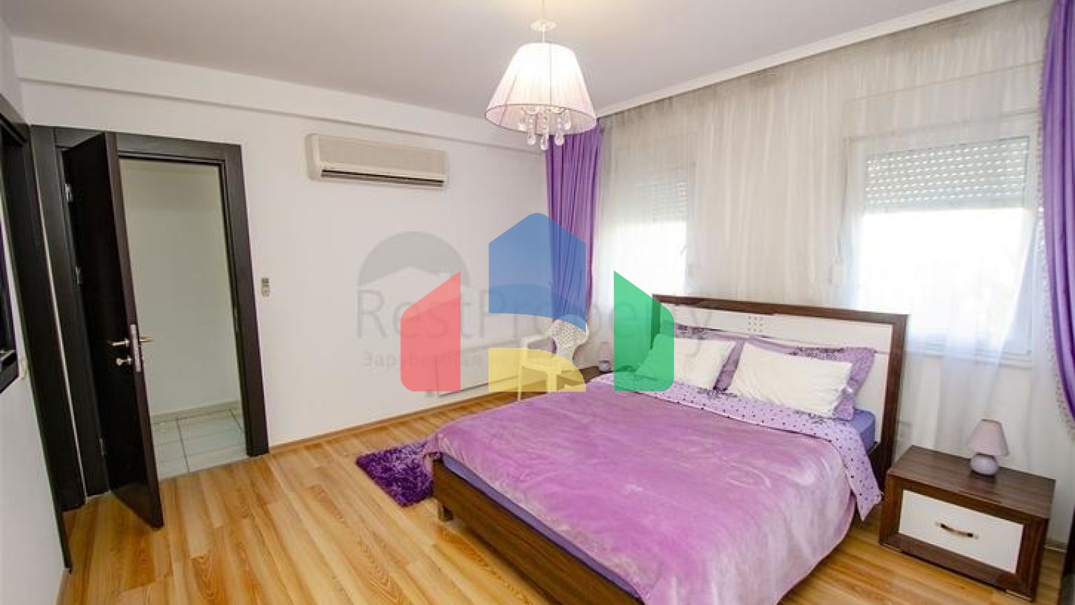 Квартира 3 + 1 з меблями в комплексі в хурмі Коньяалти Анталья